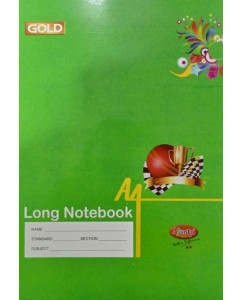 Ajanta Gold A4 Long Notebook (95 Pages)